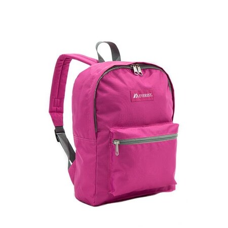 Everest Everest 1045K-MGT ORCHID Basic Backpack; Rayol Orchid 1045K-MGT ORCHID